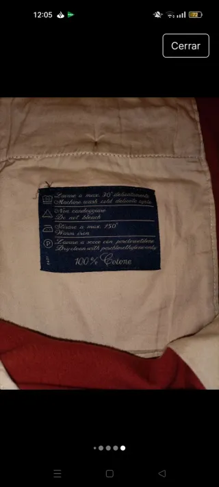 Pantalón pana hombre burdeos