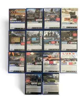 Consola PS4 Slim + 2 mandos y 14 juegos