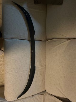 Alerón Negro Curvo maxton