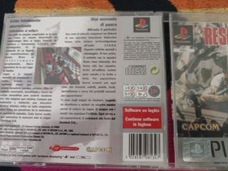 Resident Evil PS1 PAL Spagnolo