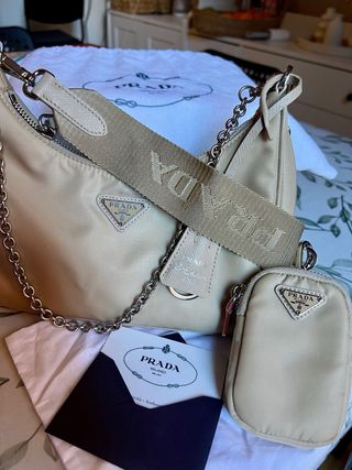 Borsa Prada Beige
