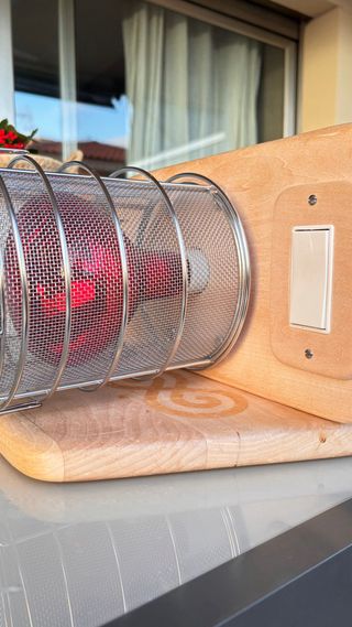 Lámpara de terapia luz roja/infrarroja marca Sauna