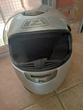 Casco Integral NZI Astron 600 Gris-Plata talla M