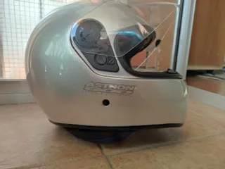 Casco Integral NZI Astron 600 Gris-Plata talla M