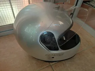 Casco Integral NZI Astron 600 Gris-Plata talla M