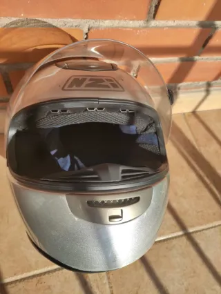 Casco Integral NZI Astron 600 Gris-Plata talla M