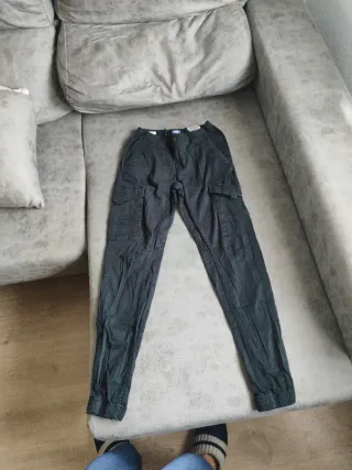 Pantalones cargo Jack Jones negros