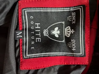 Chaqueta Invierno Nike Unisex Roja Negra