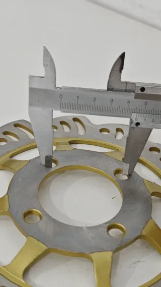 2 UNDDS. Disco Freno floreado para Moto 190cm 3mm