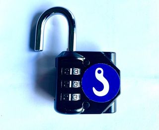 Lucchetto combinazione 3 tamburi gancio