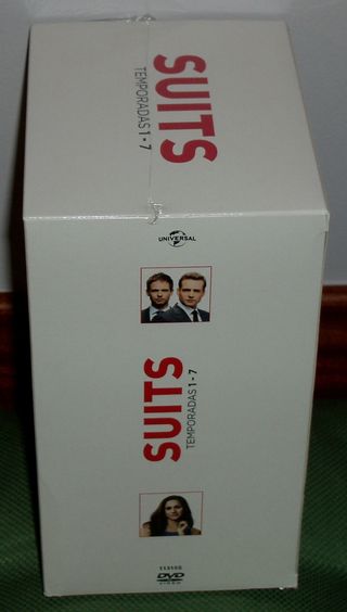 SUITS 1-7 TEMPORADAS COMPLETAS 27 DVD NUEVO
