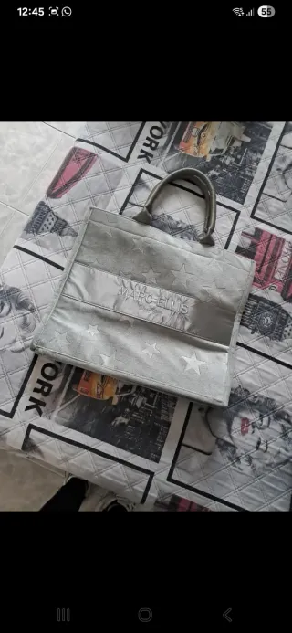 Borsa Marc Ellis Argento Stella