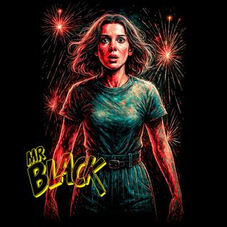 Camiseta Stranger Things Algodón UNISEX