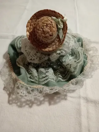 Set 2 Bambole Vintage Ceramica