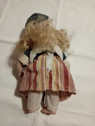 Set 2 Bambole Vintage Ceramica