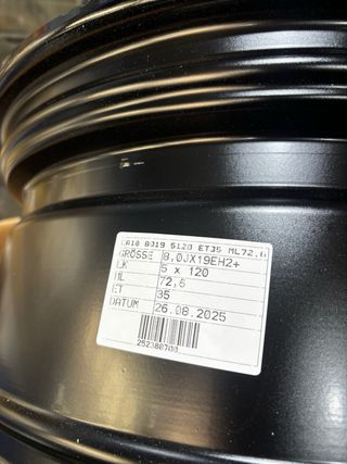 Llantas BMW 19” Nuevas