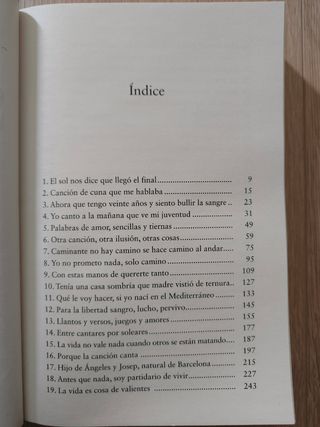 Serrat. Se hace camino al andar