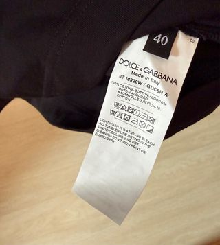 T-shirt Uomo Dolce & Gabbana Nera limited Edition