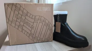 Botín D. Franklin Negro Talla 37