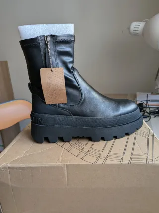 Botín D. Franklin Negro Talla 37