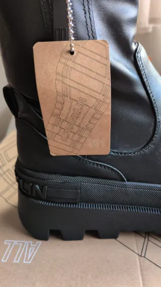 Botín D. Franklin Negro Talla 37