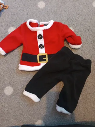 Conjunto Papa Noel bebé