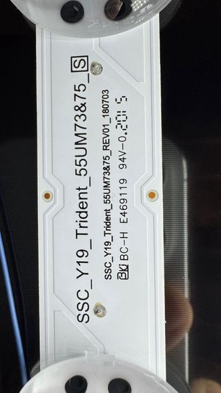 Tiras LED TV LG 55UN81006LB Ssc Y19 Trident 55UM73