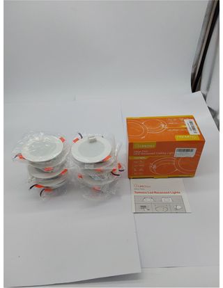 Tomosu Pack 10 Downlight LED Techo Empotrable Extr
