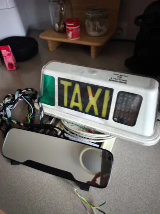 Taxímetro Hale MM-03-E Torreta miniled V7M magnéti