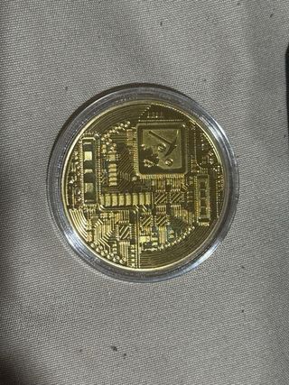 Moneda Bitcoin Coleccionista