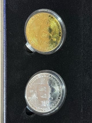 Moneda Bitcoin Coleccionista