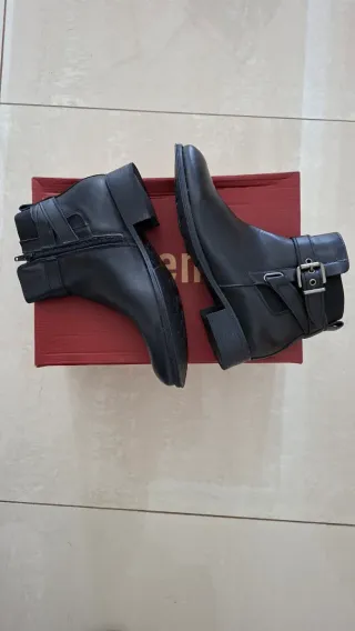 Botas pretas pele Serenity 38