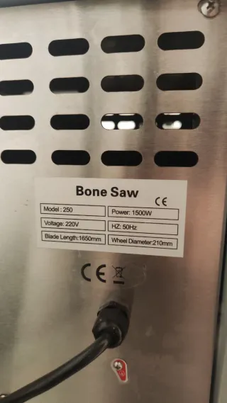 Sierra de huesos industrial Vevor