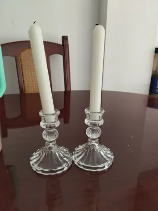 Candelabros de cristal