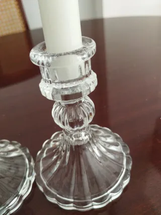 Candelabros de cristal