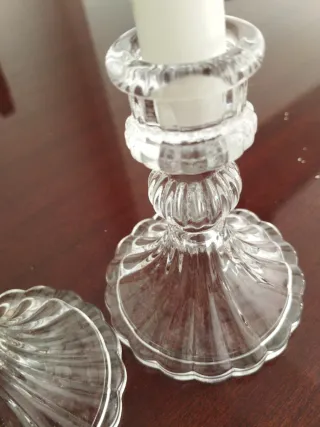 Candelabros de cristal