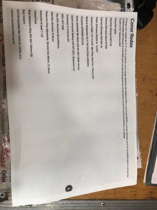 Bici Cargo Eléctrica Conor Rodas