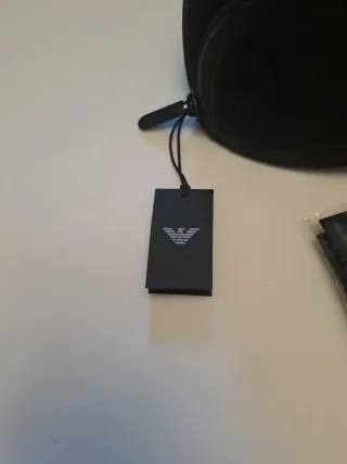 Funda gafas Emporio Armani y gamuza