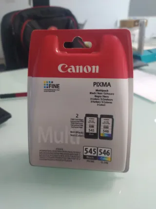 Pack Tintas Canon PG545 CL-546 Negro y Color