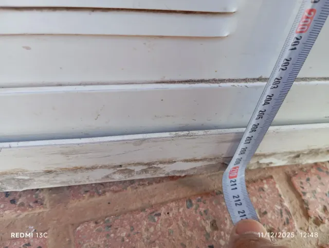 Puerta aluminio con cristal