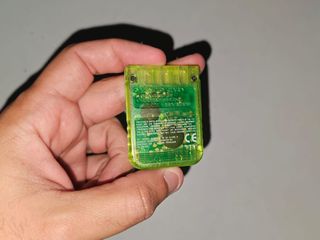 Tarjeta Memoria PlayStation Transparente