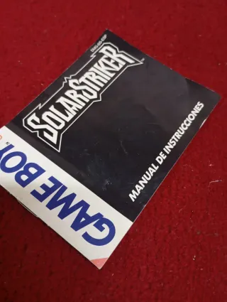Juego Game Boy Solar Striker Original