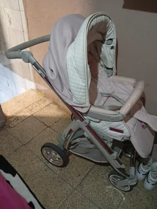 Silla de coche Bebecar rosa