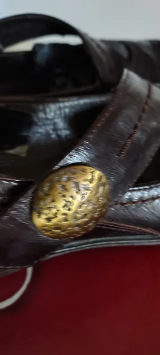 Ballerina Mary Jane Gingers Marrone Tg 38