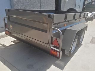 NUEVO: Remolque 2 ejes 750 kg con freno