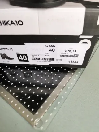 Botines negros mujer