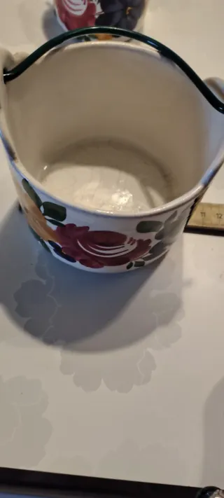 Set 3 Cestini Friuli Ceramiche Fiori