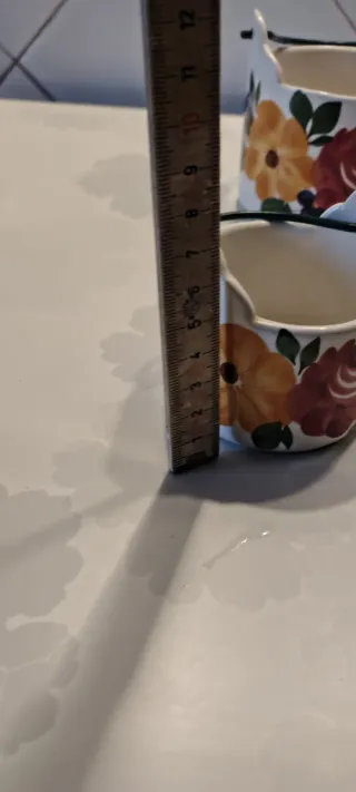 Set 3 Cestini Friuli Ceramiche Fiori