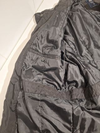 Abrigo/cazadora Negra Talla 58 Hombre