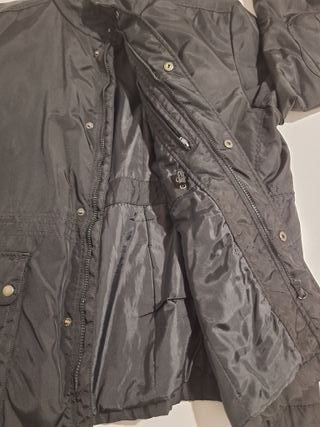 Abrigo/cazadora Negra Talla 58 Hombre